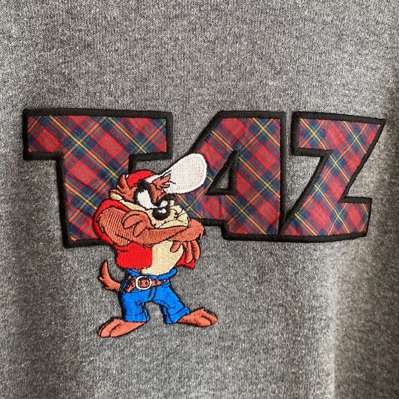 Vintage Looney Tunes Tasmanian Sweatshirt XL - Picture 2 of 9